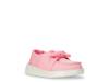 Wendy Bow Stardust Slip-On - Kids' Light Pink view