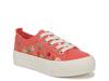 Sadie Sun Sneaker - Women's Pink/Multicolor Floral Print view