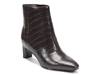Marisa Bootie Dark Brown Croc Print Leather view