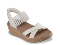 Hands Free Slip-ins Beverlee Lux Wedge Sandal Tan view