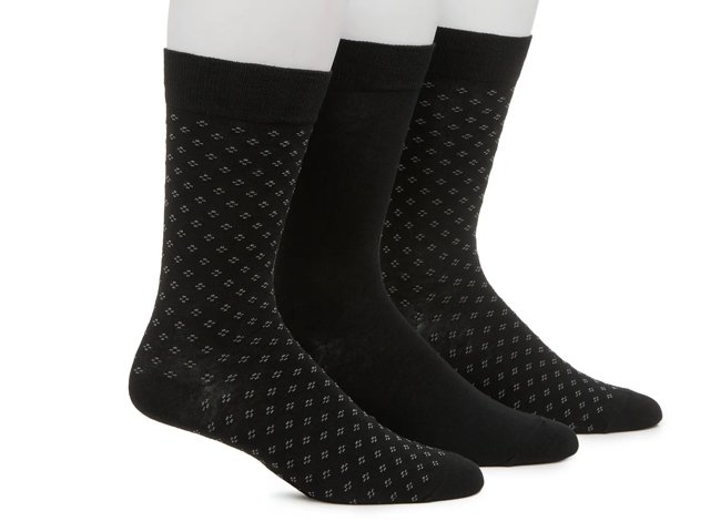 Dress Men's Crew Socks - 3 Pack