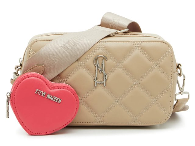 Allie Heart Charm Crossbody Bag
