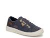 Beachside Slip-On Sneaker Dark Blue Denim view