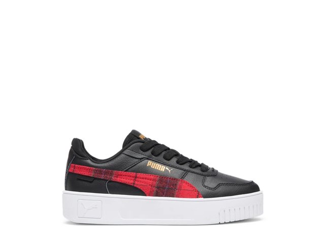 Carina Street Punk Plaid Sneaker - Kids'