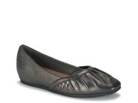 Charlie Flat Black Suede view