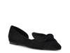 Bannie Flat Black Synthetic Suede view
