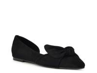 Bannie Flat Black Synthetic Suede view