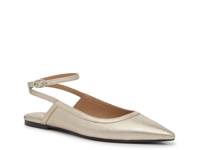 Jules Flat Gold Metallic view
