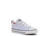 Chuck Taylor All Star Madison Sneaker - Kids' Lavender Daisy Embroidery view