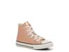 Chuck Taylor All Star High-Top Sneaker - Kids' Gold Metallic view
