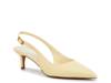 Kate Pump Pale Yellow Synthetic view