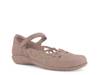 Agathis Mary Jane Flat Stone Nubuck view