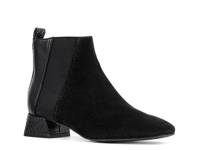 Travis Bootie Black Suede view