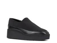 Wilson Wedge Slip-On Black Fabric view