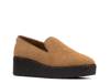 Witty Wedge Slip-On Saddle Brown Suede view