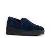 Witty Wedge Slip-On Blue Suede view