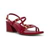 Mackenzie Sandal Dark Red view