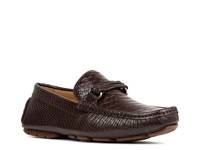 Donniedrus Loafer Brown Snake Print Leather view