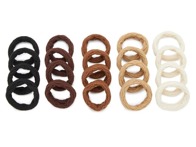 Hair Tie Set - 22 Pack