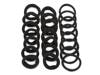 Hair Tie Set - 22 Pack Black view