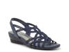 Raquel Wedge Sandal Navy view