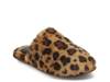 Jayde Slipper Light Brown Leopard Print view