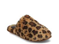Jayde Slipper Light Brown Leopard Print view