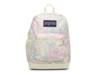 Cross Town Plus Backpack Ivory/Light Blue/Lavender Floral Print view