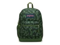 Cross Town Plus Backpack Dark Green Camo Print view