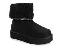 Amelia Platform Bootie Black view