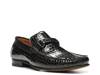Donnie Loafer Black Croc Print Leather view