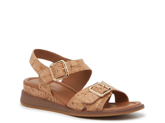 Magnolia Wedge Sandal