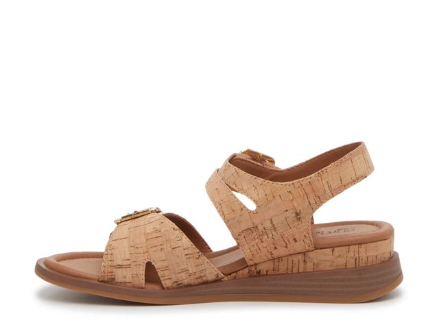 Magnolia Wedge Sandal