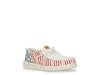 Wally Funk Americana Stars Ame Slip-On - Kids' White/Red view