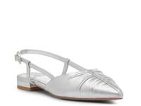 Agnes Flat Silver Metallic view