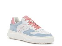 Laura Platform Sneaker - Women's White/Blue/Pink view