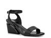 Candida Wedge Sandal Black view