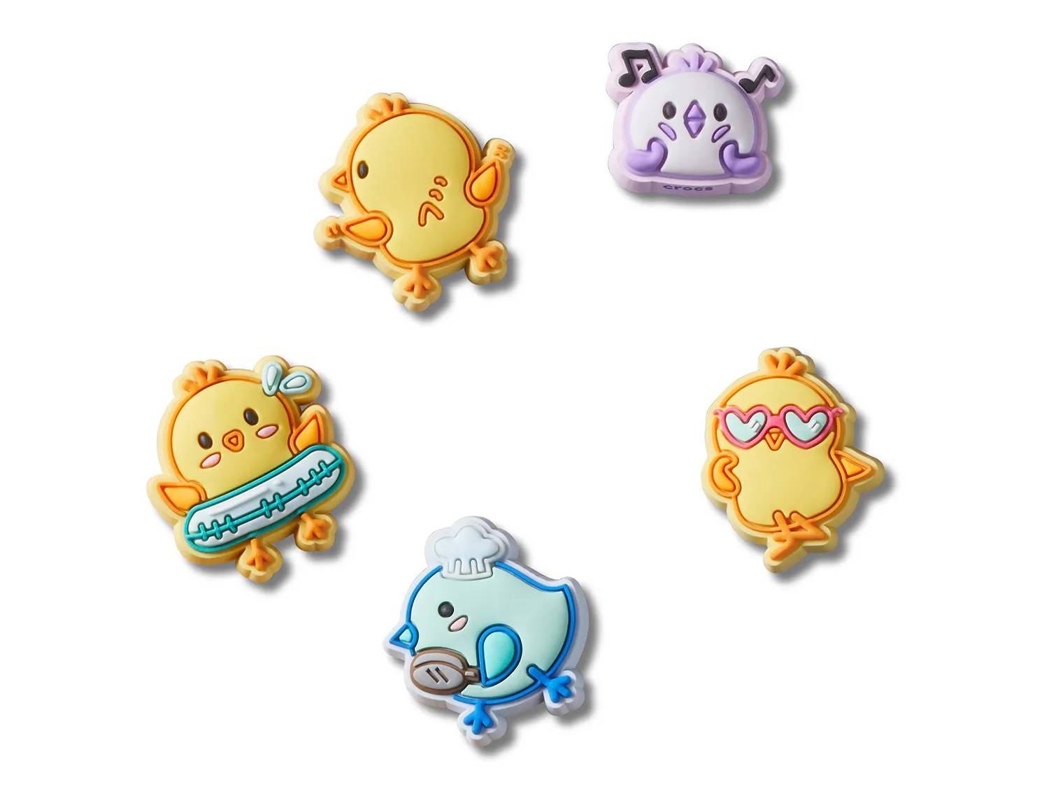 Chicks Having Fun Jibbitz Set - 5 Pack