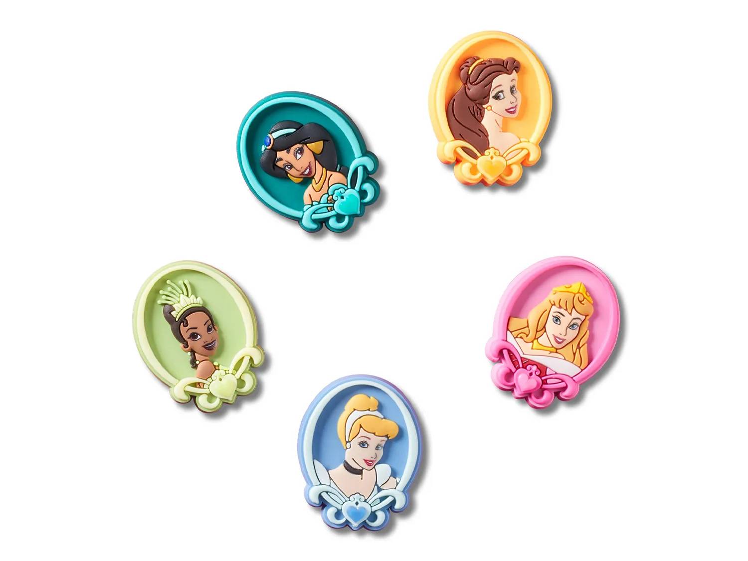 Disney Princess Jibbitz Set - 5 Pack