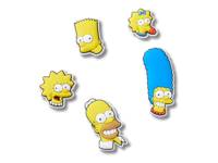 The Simpsons Jibbitz Set - 5 Pack Multicolor view