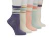 Varsity Rib Women's Ankle Socks - 5 Pack Multicolor view