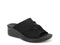 Serenade Wedge Sandal Black view