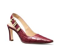 Darrington Pump Red Croc Print Leather view