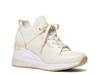 Georgie Trainer Wedge Sneaker Cream view