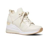 Georgie Trainer Wedge Sneaker Cream view