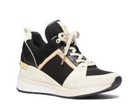 Georgie Trainer Wedge Sneaker Cream/Black view
