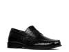 Miles Loafer Black Croc Print Leather view