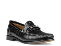 Nickolas Loafer Black Croc Print Leather view