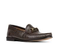 Nickolas Loafer Dark Brown Croc Print Leather view