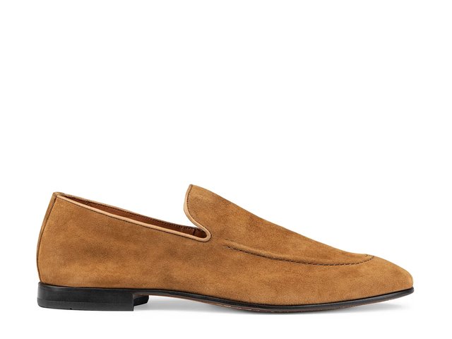 Donald J. Pliner Men\'s Suede Loafers in Tan with Metal Bit Size 5 Amazon.com | Donald Pliner Men main image 4